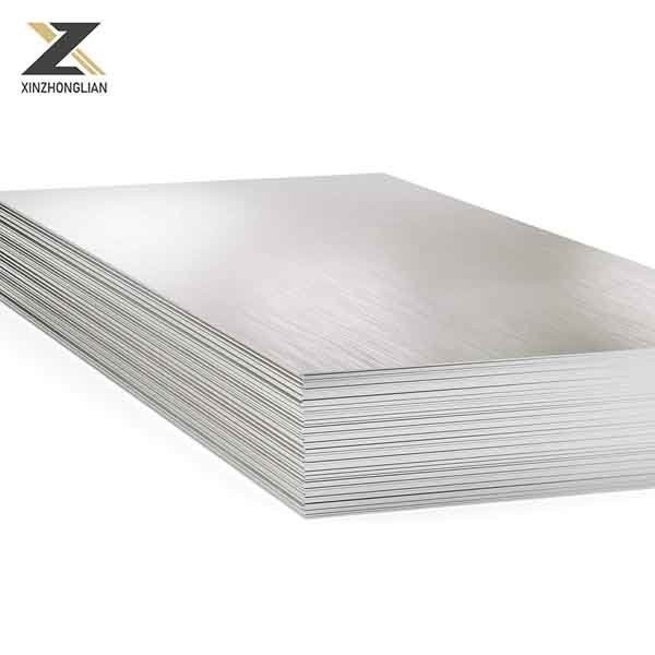 EXW Term 304 316L 316ti ASTM JIS 18 26 Gauge 0,4 mm 0,6 mm 0,8 mm Chapa plana de aço inoxidável