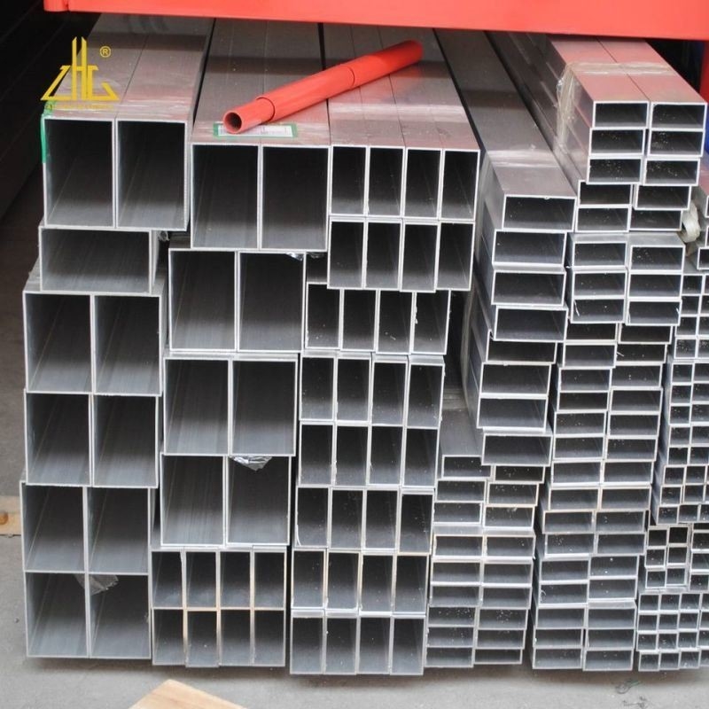 Shandong Silver Aluminium Tube Pipe 1060 3003 6061 6063 para peças de máquinas industriais