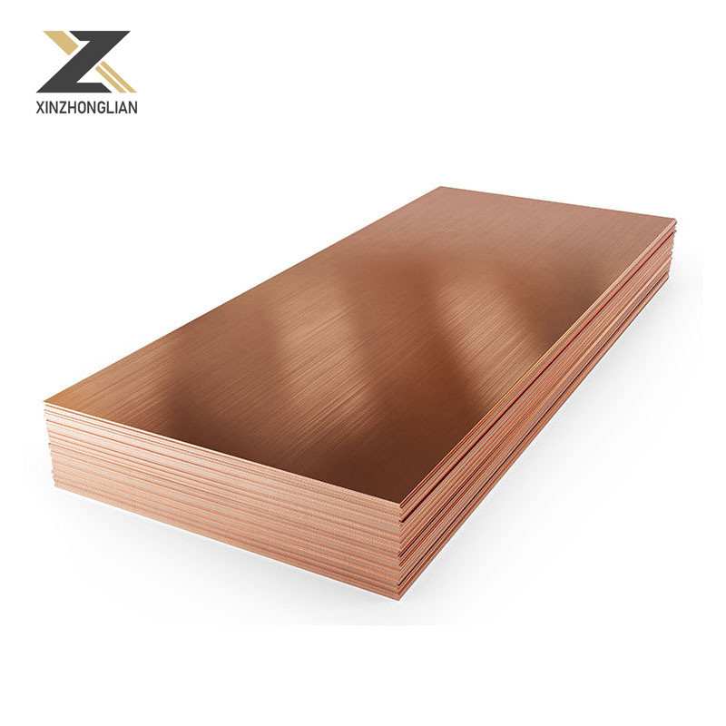 Tamanho personalizado Placa de cobre puro com alta pureza e GB En ASTM JIS BS Standard